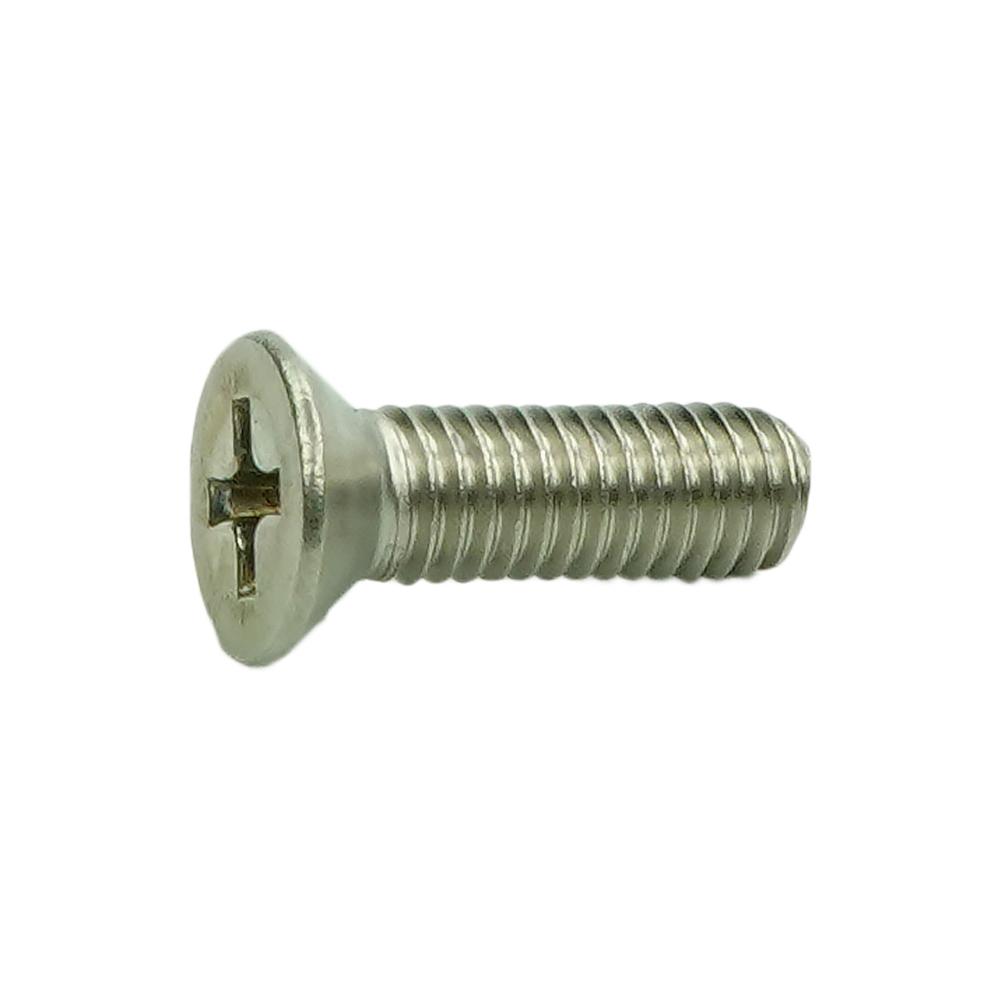 Screw Machined Flat Phillips 10-32 0.625 Stainless Steel Screw Machined Flat Phillips 10-32 0.625 Stainless Steel