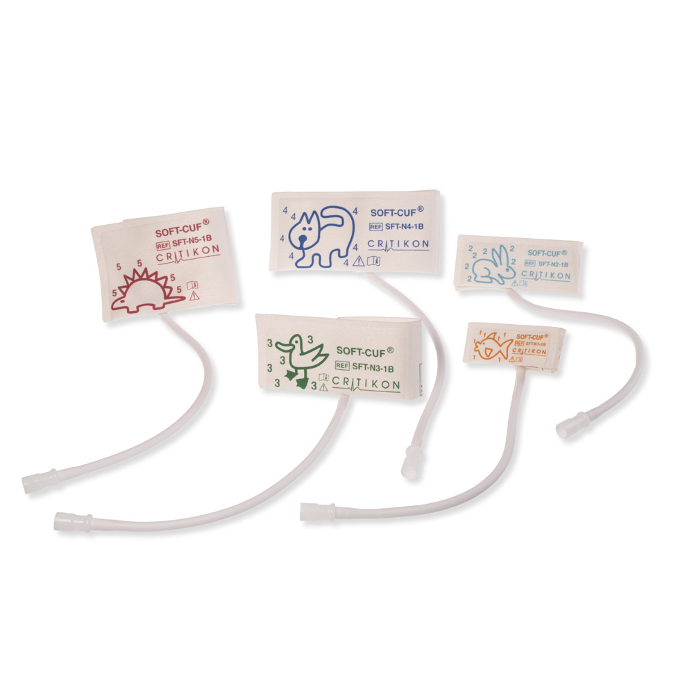 Bracciale SOFT-CUF Assortimento Neonatale, Connettore Neo-Snap (Doppio tubo) (20/conf) Bracciale SOFT-CUF Assortimento Neonatale, Connettore Neo-Snap (Doppio tubo) (20/conf)