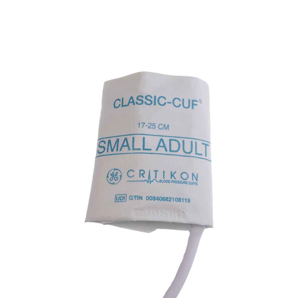 Bracciale CLASSIC-CUF Adulto Piccolo, Connettore Baionetta (Singolo tubo) (20/conf) Bracciale CLASSIC-CUF Adulto Piccolo, Connettore Baionetta (Singolo tubo) (20/conf)