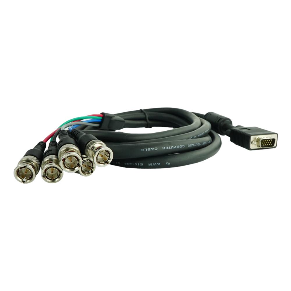 25m VGA to BNC Connector Video Cable 25m VGA to BNC Connector Video Cable