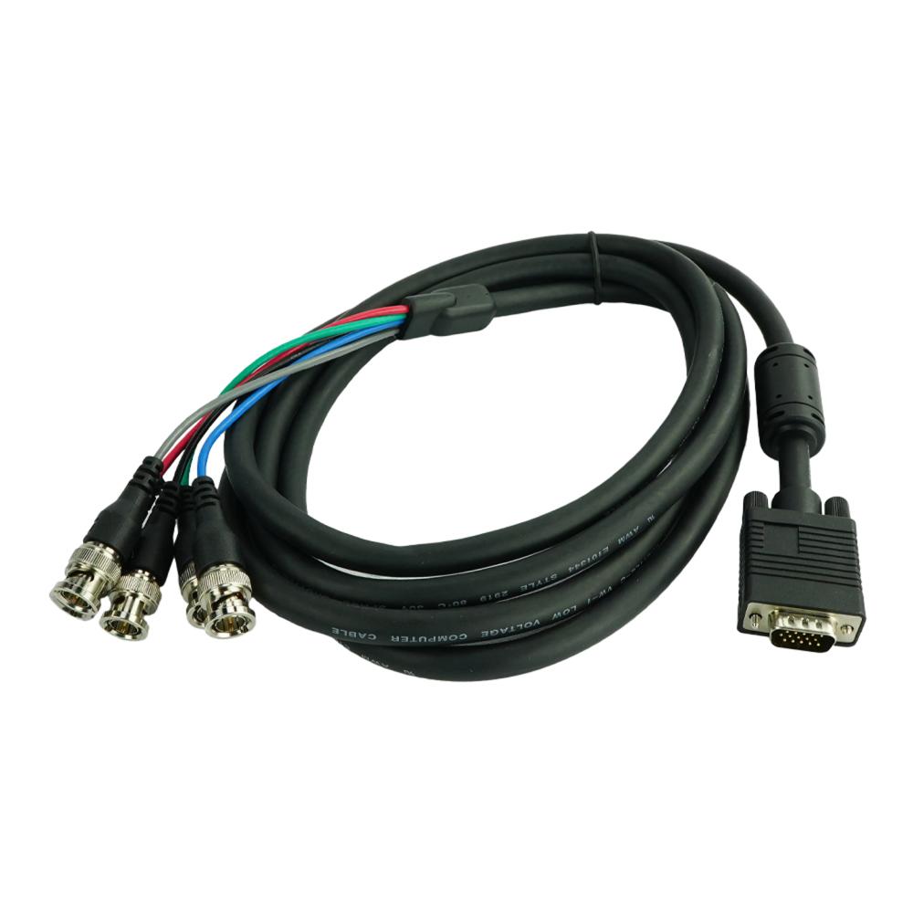 25m VGA to BNC Connector Video Cable 25m VGA to BNC Connector Video Cable