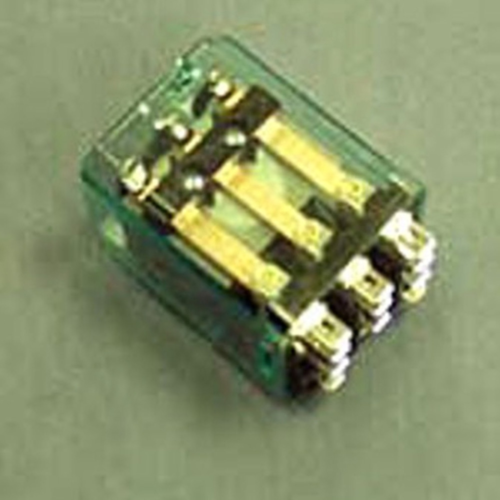 24VDC, 3PDT ENCLOSED RELAY. 15A @28VDC/240VAC, 472 OHM, 51 MA 24VDC, 3PDT ENCLOSED RELAY. 15A @28VDC/240VAC, 472 OHM, 51 MA