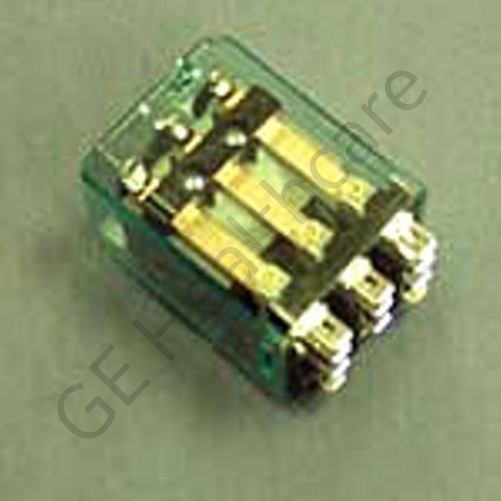 24VDC, 3PDT ENCLOSED RELAY. 15A @28VDC/240VAC, 472 OHM, 51 MA