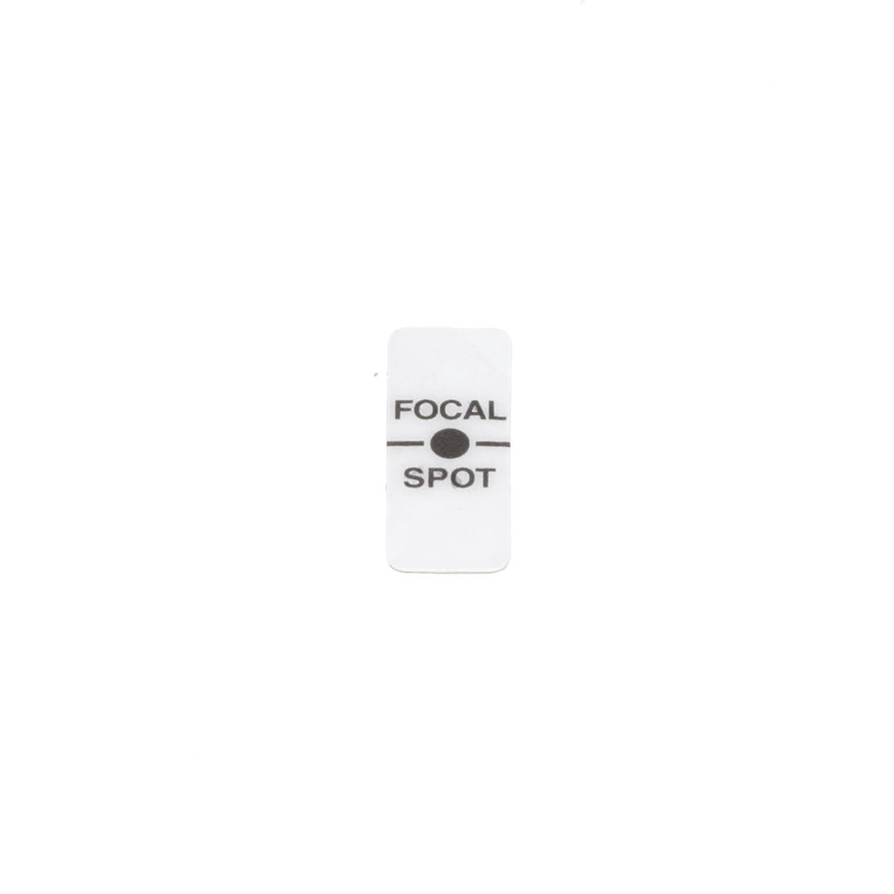 Focal Spot Label - Mist Gray Focal Spot Label - Mist Gray
