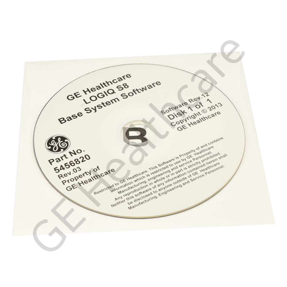 LOGIQ S8 R2 Base System Software 5456820