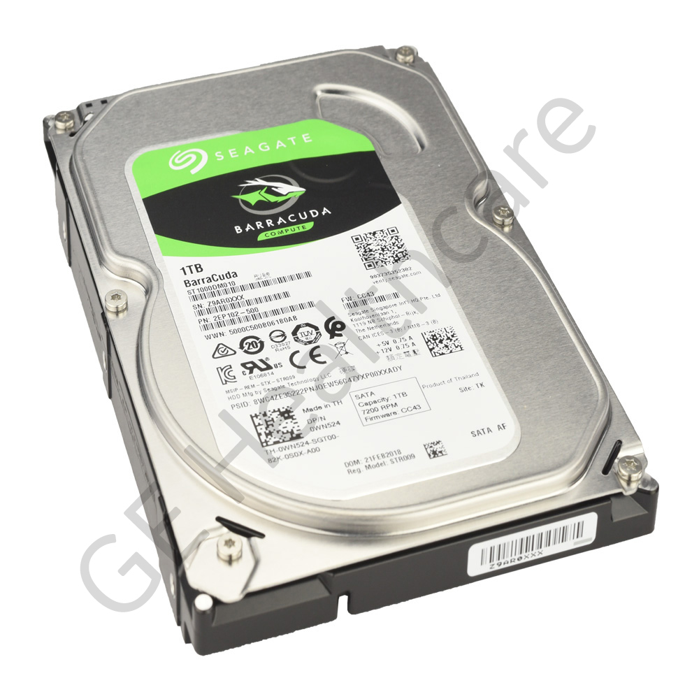 1TB 3.5" SATA Hard Disk Drive