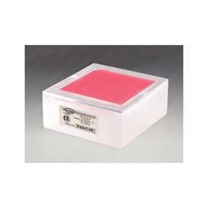 Fantoccio mammografico secondo lo standard ACR 156 nella sua custodia morbida Fantoccio mammografico secondo lo standard ACR 156 nella sua custodia morbida