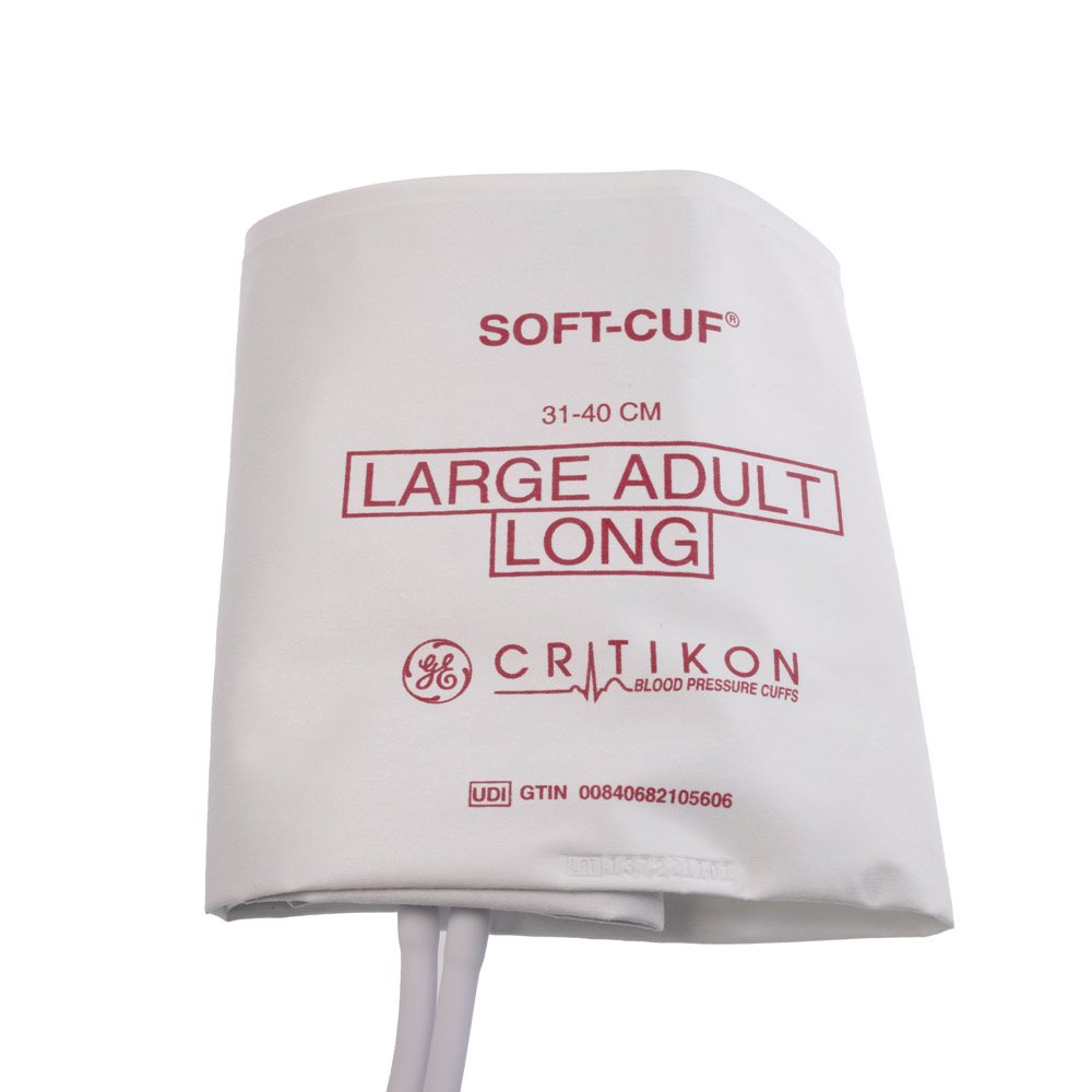 Bracciale SOFT-CUF Grande Adulto Lungo, Connettore DINACLICK (Doppio tubo), ISO80369-5 (20/conf) Bracciale SOFT-CUF Grande Adulto Lungo, Connettore DINACLICK (Doppio tubo), ISO80369-5 (20/conf)